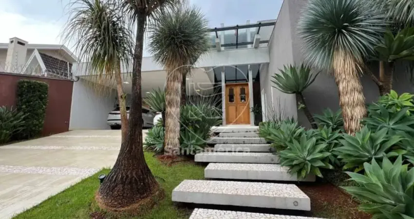 Casa alto padrão com 4 suítes à venda e para locação no bela suíça, zona sul de londrina