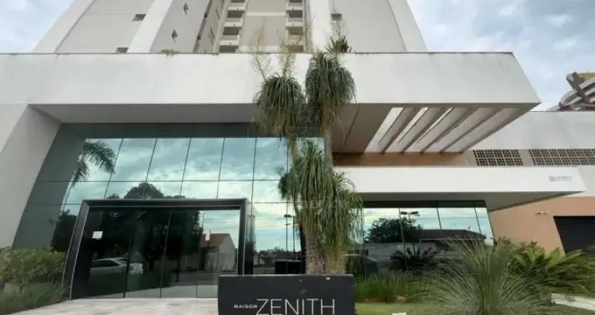 Apartamento para locação com 3 quartos no edifício maison zenith na região oeste de londrina no bairro presidente