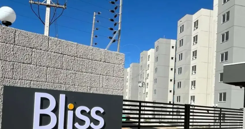 Apartamento novo para alugar no residencial bliss com 2 quartos, próximo da avenida saul elkind