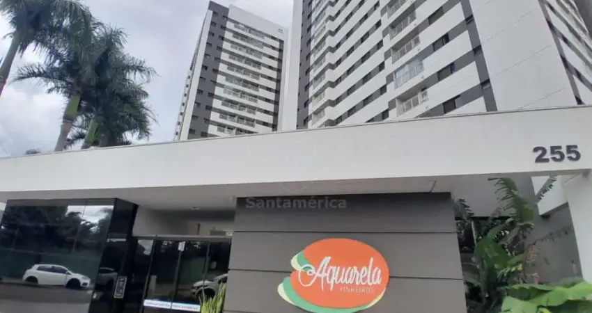 Apartamento para alugar no edifício aquarela pinheiros com 2 quartos - parque jamaica, zona oeste de londrina