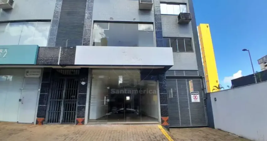 Sala para alugar na Região Central de Londrina com 1 vaga de garagem e vitrine, na Avenida Higienópolis