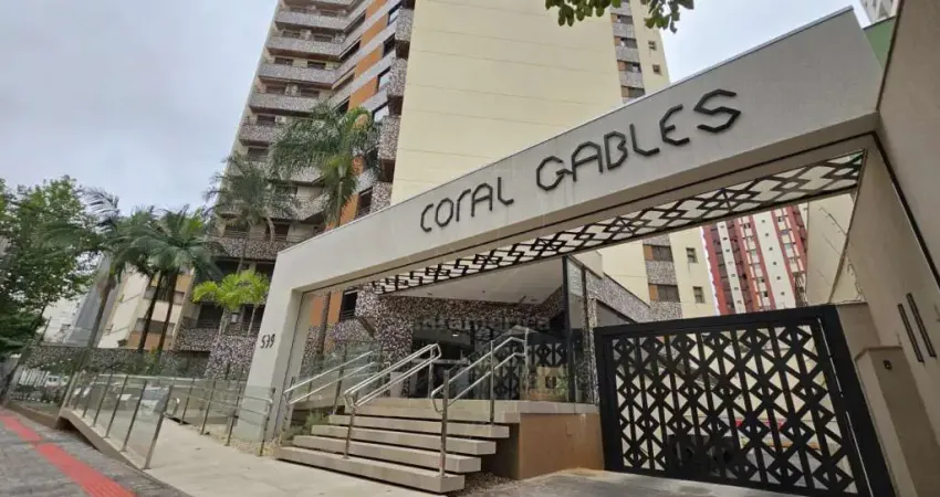 Apartamento à venda no Edifício Coral Gables, região Central com 03 dormitórios (1 suíte)