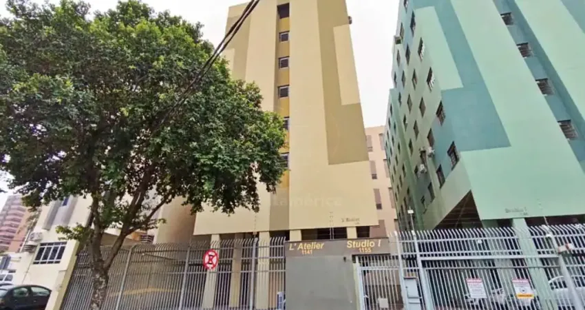 Apartamento Mobiliado para Locação no Edifício Latilier, Região Central de Londrina com 1 Quarto