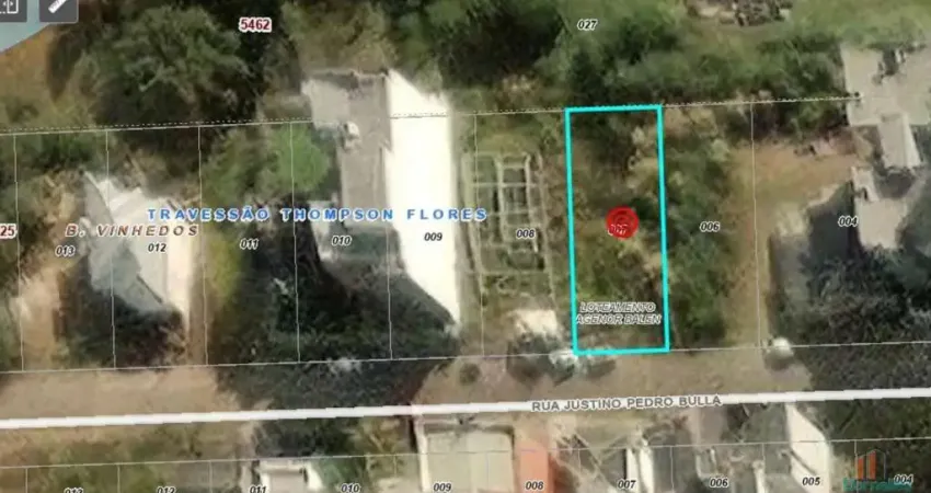 Terreno à venda na Rua Justino Pedro Bulla, Vinhedos, Caxias do Sul