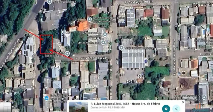 Terreno à venda na Nossa Senhora de Fátima, Caxias do Sul 