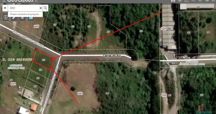 Terreno à venda no São Giácomo, Caxias do Sul 