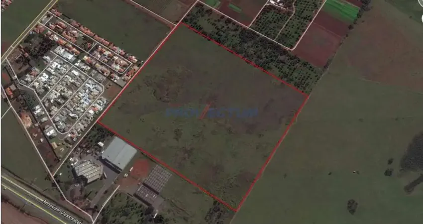 Terreno à venda na Avenida Alexandre Cazelatto, SP 332, Betel, Paulínia