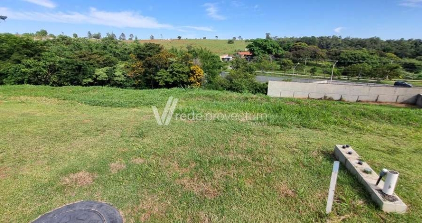 Terreno em condomínio fechado à venda na Avenida Mackenzie, KM5, Loteamento Residencial Pedra Alta (Sousas), Campinas