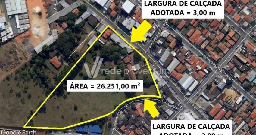 Terreno comercial à venda na Avenida Emílio Bosco, 645, Parque Yolanda (Nova Veneza), Sumaré