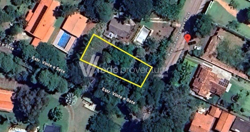 Terreno à venda na Alameda Carlos de Carvalho Vieira Braga, 816, Chácaras Alpina, Valinhos