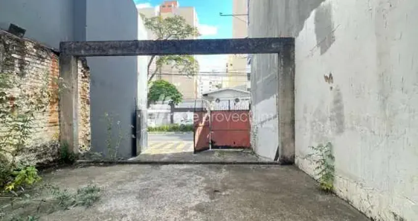 Terreno comercial à venda no Centro, Campinas 