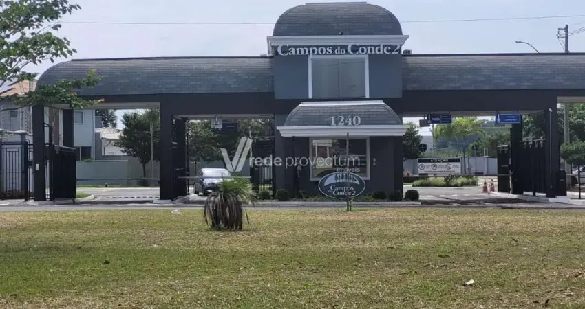 Terreno em condomínio fechado à venda na Avenida José Puccinelli, 1240, Campos do Conde II, Paulínia