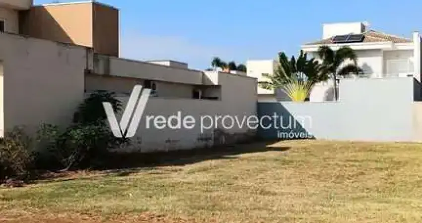 Terreno em condomínio fechado à venda na Avenida José Puccinelli, 1240, Campos do Conde II, Paulínia