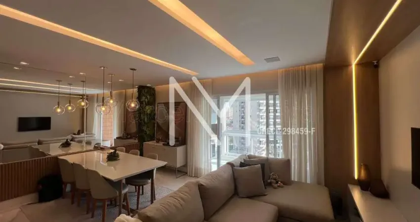 Apartamento Mobiliado à Venda 3 Quartos 2 Suítes - 105m² - Bairro Vila Ema