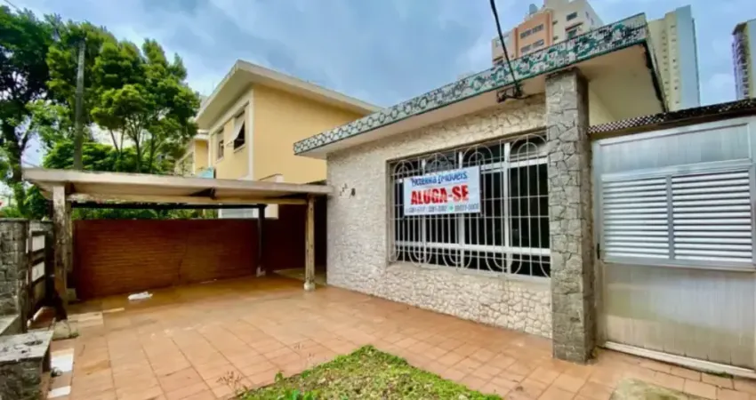 Casa comercial com 1 sala para alugar na Avenida Governador Fernando Costa, 233, Ponta da Praia, Santos