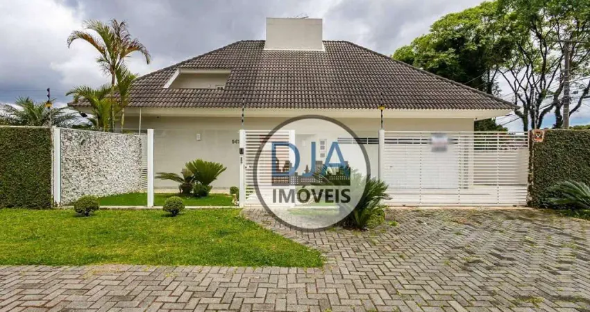 Casa com 3 dormitórios, 225 m² - venda por r$ 2.300.000,00 ou aluguel por r$ 10.000,00/mês - boa vista - curitiba/pr