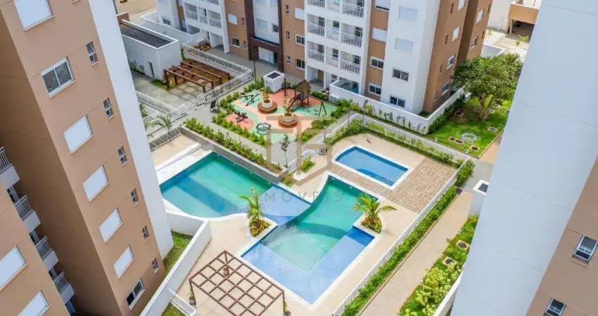Apartamento à venda em Paulínia, Santa Terezinha, com 3 quartos, com 70 m²