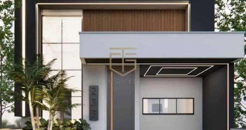 Casa à venda em Indaiatuba, Loteamento Park Gran Reserve, com 3 suítes, com 136.87 m²