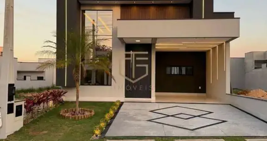 Casa à venda em indaiatuba, loteamento park gran reserve, com 3 suítes, com 136.87 m²