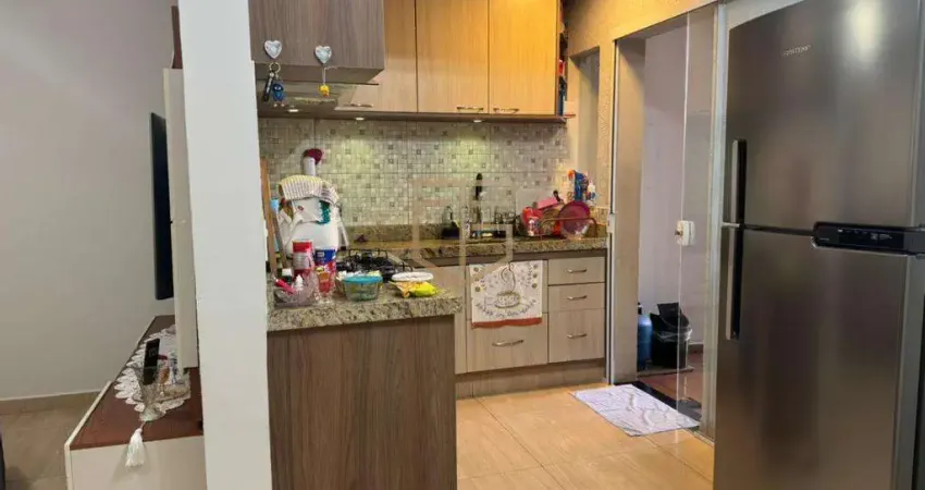 Casa á venda com 2 dormitórios sendo 1 suíte, no Jardim Terras de Santo Antônio - Hortolândia/SP.