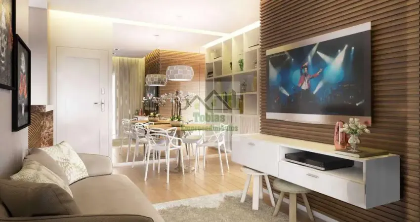 Apartamento com 2 dormitórios à venda, 50 m² por r$ 299.000,00 - parque das nações - santo andré/sp