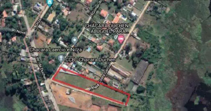 Terreno à venda, 13040 m² por r$ 1.000.000,00 - chácaras duchen - suzano/sp