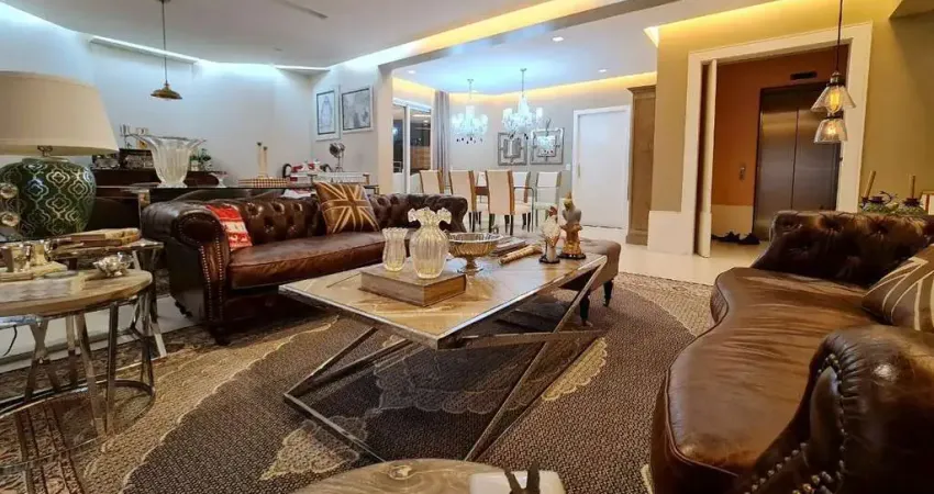 Apartamento com 3 dormitórios à venda, 283 m² por r$ 3.500.000,00 - jardim três marias - são bernardo do campo/sp