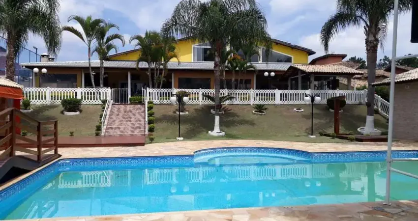 Chácara com 5 dormitórios à venda, 11,098 m² por r$ 4.500.000 - parque agrinco - guararema/sp