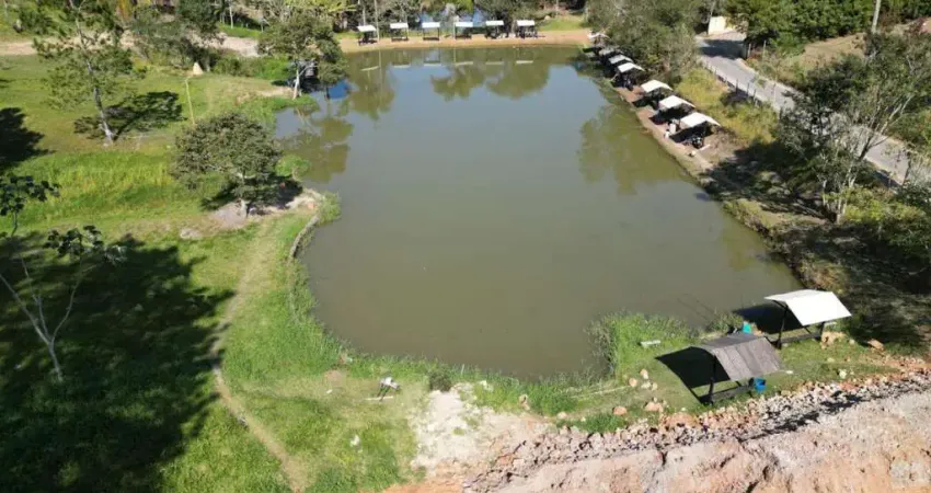 Pesqueiro à venda, 31.000 m² por r$ 3.700.000 - maracatu - guararema/sp