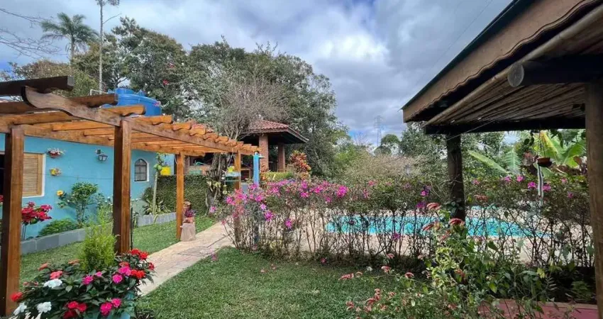 Chácara com 3 dormitórios à venda, 1500 m² por r$ 850.000 - aceita financiamento bancário -chácaras reunidas canadá - santa isabel/sp
