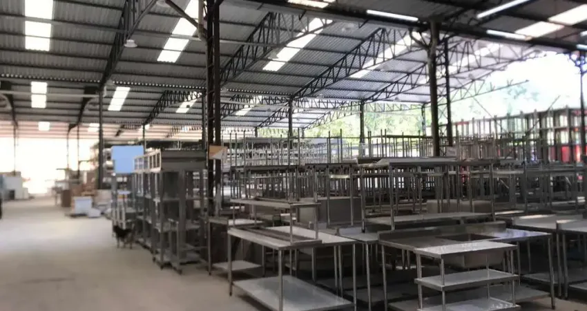 Galpão industrial de 7.000m2 de frente para rodovia indio tibiriçá em ribeirão pires