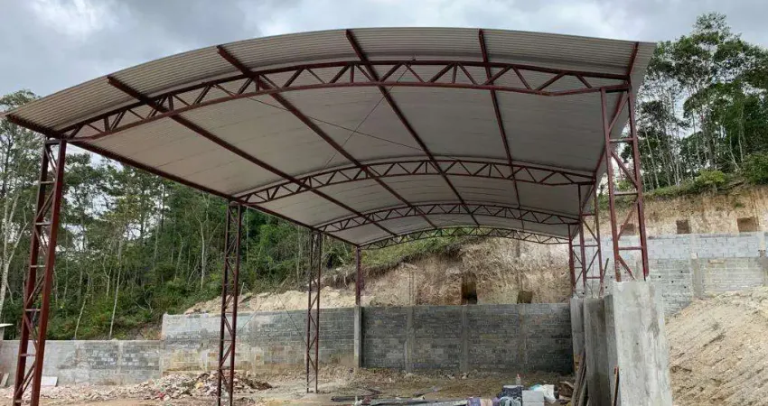 Galpão, 200 m² - venda por r$ 1.850.000,00 ou aluguel por r$ 10.000,00/mês - ouro fino paulista (ouro fino paulista) - ribeirão pires/sp