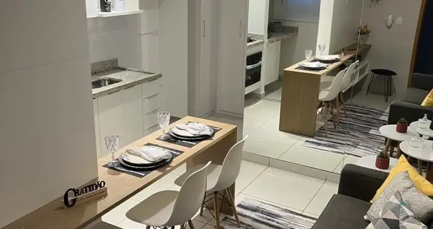 Apartamento para venda com 27mts² com sala, quarto e cozinha