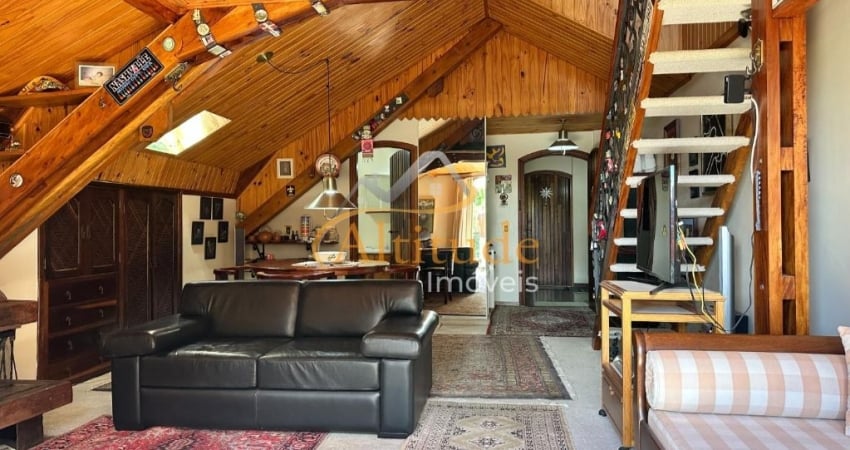 Loft clássico com ambiente amplo e integração com a natureza