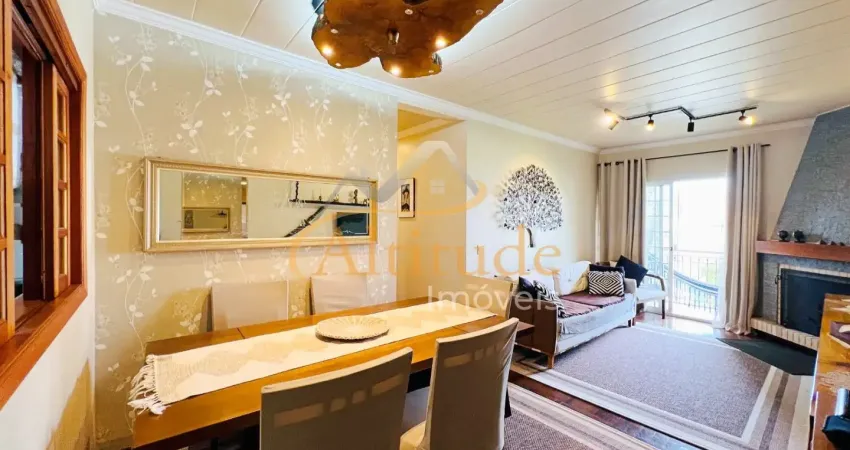 Apartamento charmoso com lareira e varanda no vista verde (vale encantado)