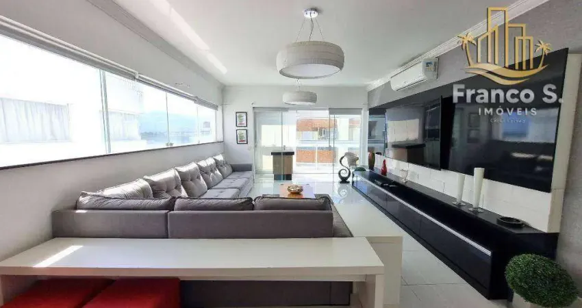 Cobertura com 4 dormitórios para alugar, 216 m² por R$ 4.500,00/dia - Riviera - Módulo 7 - Bertioga/SP