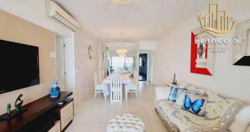 Apartamento com 3 dormitórios para alugar, 128 m² por R$ 3.200/dia - Riviera - Módulo 8 - Bertioga/SP
