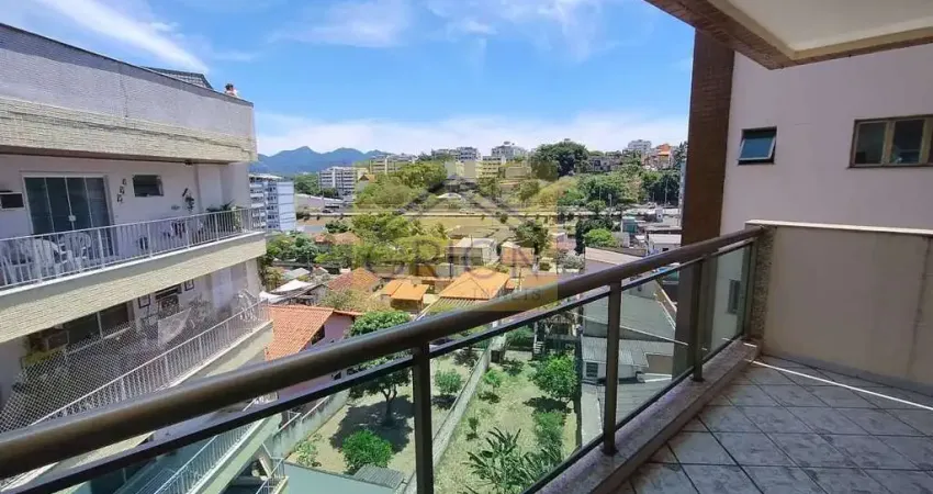 Cobertura à venda em rio de janeiro, freguesia (jacarepaguá), com 3 quartos, 143m²