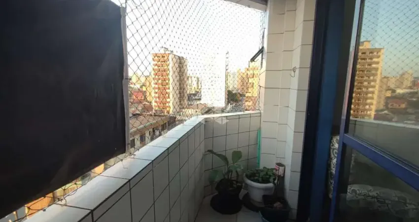 Apartamento a venda na praia grande, bairro tupi, com 1 quarto, 1 Vaga