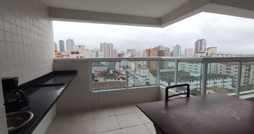Apartamento a venda na praia grande, no Boqueirão com 2 quartos 1 suite e 1 vaga
