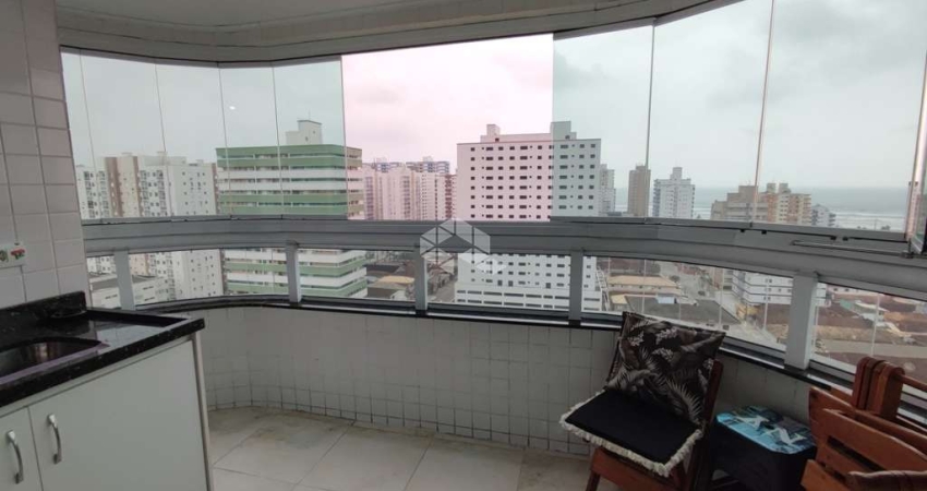 Apartamento a venda na praia grande no bairro ocian com 2 quartos, 1 suite e 1 vaga