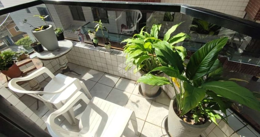 apartamento a venda na praia grande no bairro ocian 1 Dormitório e 1 vaga