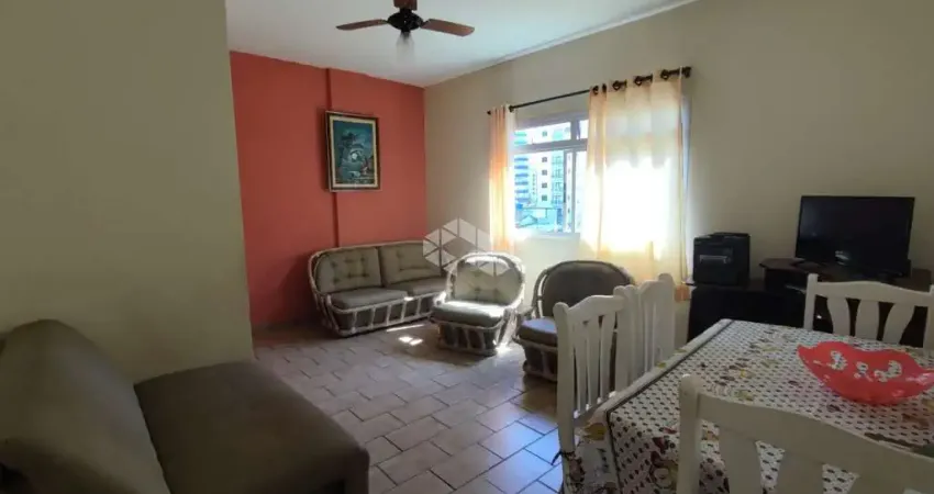 apartamento a venda na praia grande na vila caiçara 1 dormitório e 1 vaga