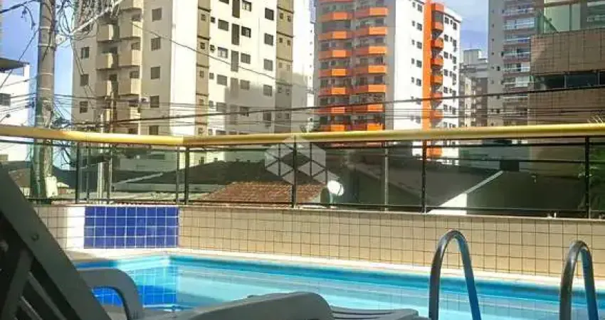 Apartamento a venda na praia grande, aviação com 1 quarto e 1 vaga