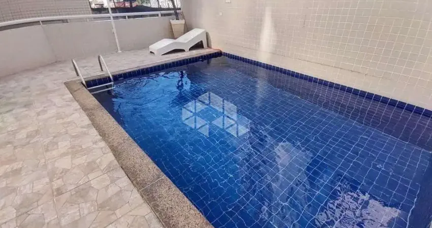 Apartamento a venda em aviação praia grande, com 1 quarto e 1 vaga