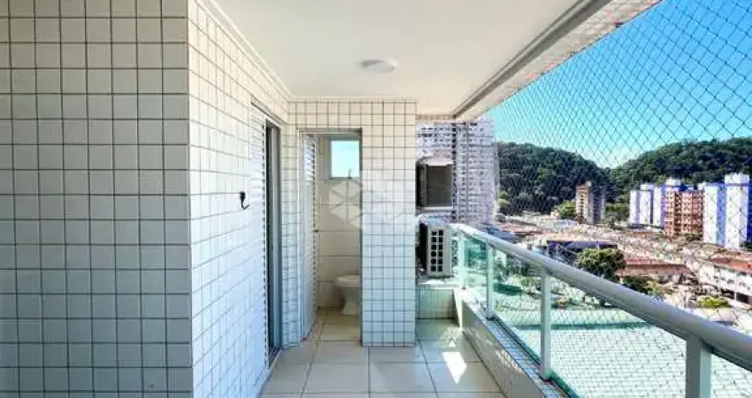 Apartamento a venda na praia grande, canto do forte, com 2 quartos, 1 suite e 1 vaga