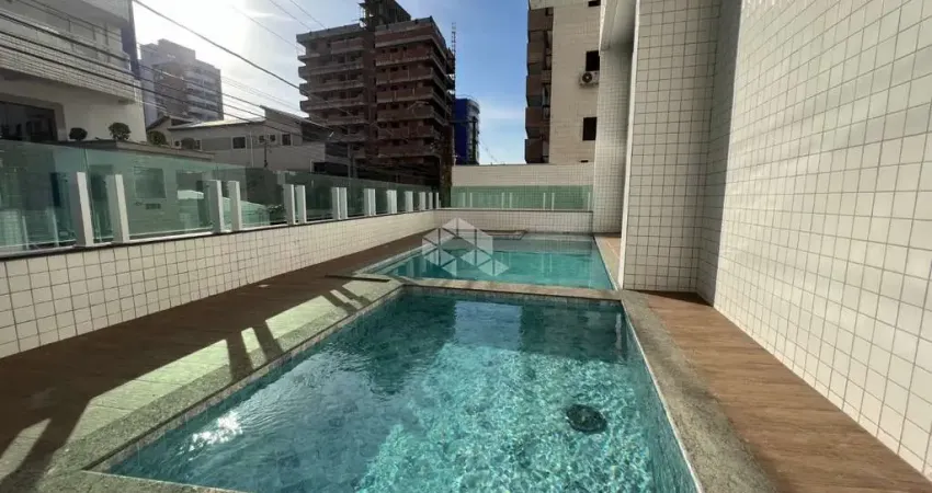 Apartamento a venda na praia grande, aviação, com 2 quartos, 1 suite e 1 vaga