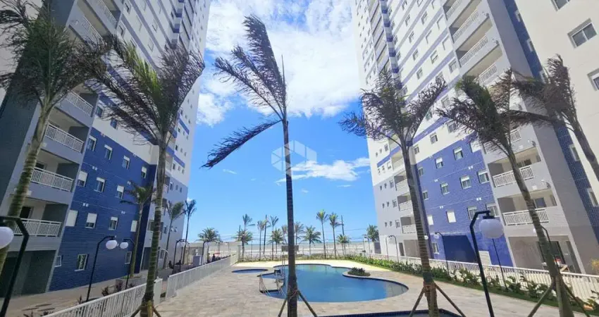 Apartamento a venda em mongaguá, centro com 2 quartos 1 suite e 1 vaga