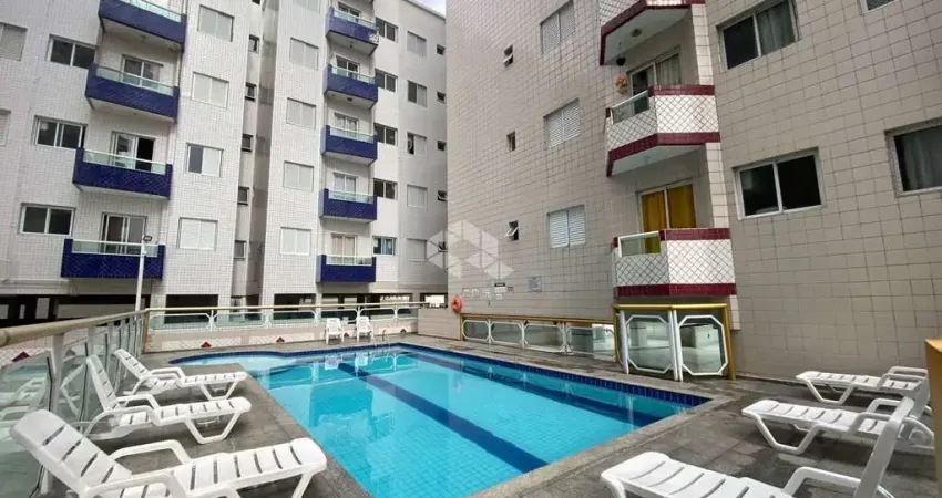 Apartamento a venda no bairro mirim, praia grande, com 2 quartos, 1 suíte e 1 vaga