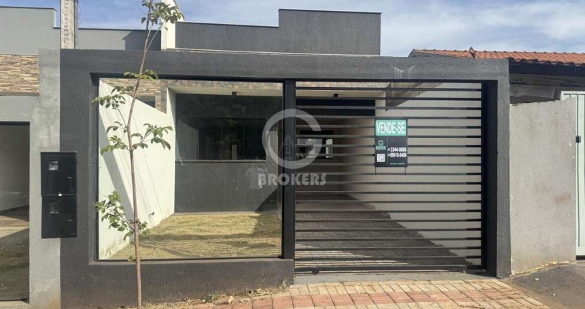 Casa para Venda em Londrina, Jardim Itaparica, 3 dormitórios, 1 banheiro, 2 vagas